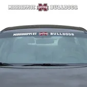 Fan Mats Mississippi State Bulldogs Sun Stripe Windshield Decal 3.25 In. X 34 In.