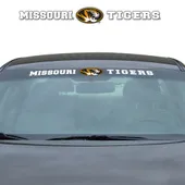 Fan Mats Missouri Tigers Sun Stripe Windshield Decal 3.25 In. X 34 In.