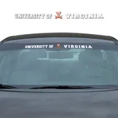 Fan Mats Virginia Cavaliers Sun Stripe Windshield Decal 3.25 In. X 34 In.