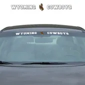 Fan Mats Wyoming Cowboys Sun Stripe Windshield Decal 3.25 In. X 34 In.