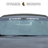 Fan Mats Wyoming Cowboys Sun Stripe Windshield Decal 3.25 In. X 34 In.