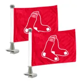 Fan Mats Boston Red Sox Ambassador Car Flags - 2 Pack