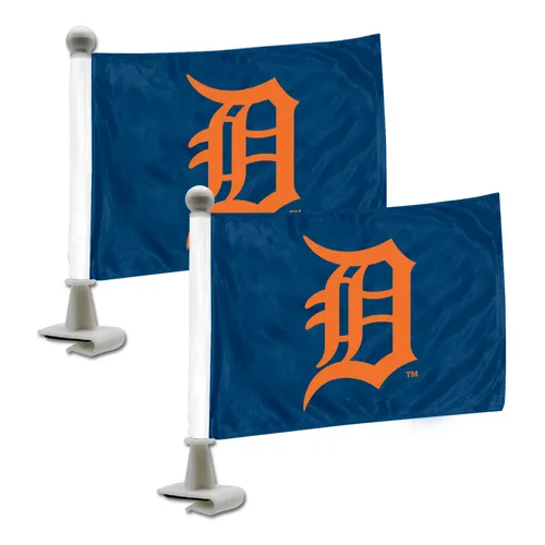 Fan Mats Detroit Tigers Ambassador Car Flags - 2 Pack