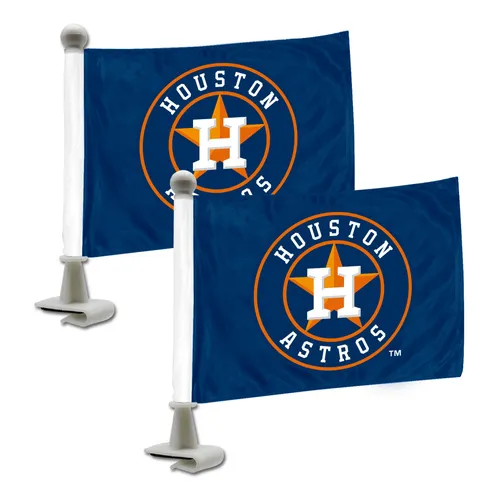 Fan Mats Houston Astros Ambassador Car Flags - 2 Pack