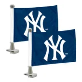 Fan Mats New York Yankees Ambassador Car Flags - 2 Pack