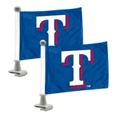 Fan Mats Texas Rangers Ambassador Car Flags - 2 Pack