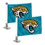 Fan Mats Jacksonville Jaguars Ambassador Car Flags - 2 Pack