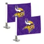 Fan Mats Minnesota Vikings Ambassador Car Flags - 2 Pack