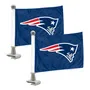 Fan Mats New England Patriots Ambassador Car Flags - 2 Pack
