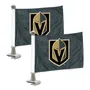 Fan Mats Vegas Golden Knights Ambassador Car Flags - 2 Pack