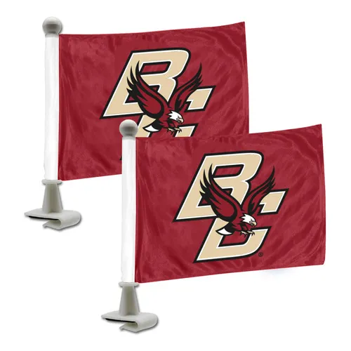 Fan Mats Boston College Eagles Ambassador Car Flags - 2 Pack