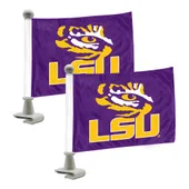 Fan Mats Lsu Tigers Ambassador Car Flags - 2 Pack