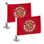 Fan Mats Louisiana-Lafayette Ragin' Cajuns Ambassador Car Flags - 2 Pack