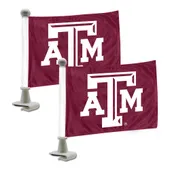 Fan Mats Texas A&M Aggies Ambassador Car Flags - 2 Pack