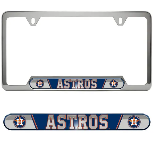 Fan Mats Houston Astros Embossed License Plate Frame