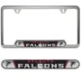 Fan Mats Atlanta Falcons Embossed License Plate Frame