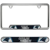 Fan Mats Carolina Panthers Embossed License Plate Frame