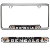 Fan Mats Cincinnati Bengals Embossed License Plate Frame