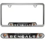 Fan Mats Cincinnati Bengals Embossed License Plate Frame