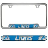 Fan Mats Detroit Lions Embossed License Plate Frame