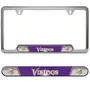 Fan Mats Minnesota Vikings Embossed License Plate Frame