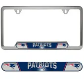 Fan Mats New England Patriots Embossed License Plate Frame