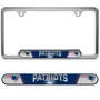 Fan Mats New England Patriots Embossed License Plate Frame