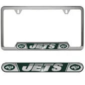 Fan Mats New York Jets Embossed License Plate Frame