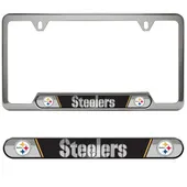 Fan Mats Pittsburgh Steelers Embossed License Plate Frame