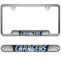 Fan Mats Los Angeles Chargers Embossed License Plate Frame