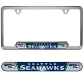 Fan Mats Seattle Seahawks Embossed License Plate Frame