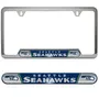 Fan Mats Seattle Seahawks Embossed License Plate Frame