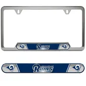 Fan Mats Los Angeles Rams Embossed License Plate Frame