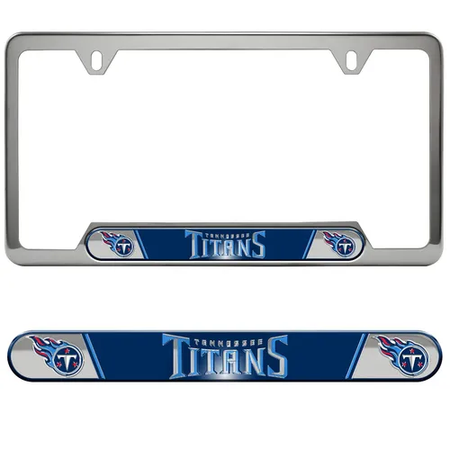 Fan Mats Tennessee Titans Embossed License Plate Frame