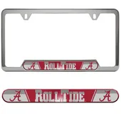 Fan Mats Alabama Crimson Tide Embossed License Plate Frame