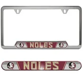 Fan Mats Florida State Seminoles Embossed License Plate Frame