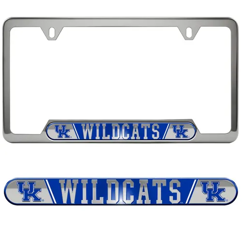 Fan Mats Kentucky Wildcats Embossed License Plate Frame