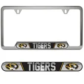 Fan Mats Missouri Tigers Embossed License Plate Frame