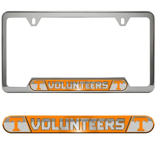 Fan Mats Tennessee Volunteers Embossed License Plate Frame