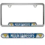 Fan Mats West Virginia Mountaineers Embossed License Plate Frame