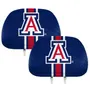 Fan Mats Arizona Wildcats Printed Head Rest Cover Set - 2 Pieces
