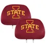 Fan Mats Iowa State Cyclones Printed Head Rest Cover Set - 2 Pieces