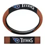 Fan Mats Tennessee Titans Football Grip Steering Wheel Cover 15" Diameter