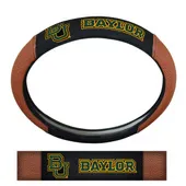 Fan Mats Baylor Bears Football Grip Steering Wheel Cover 15" Diameter