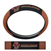 Fan Mats Boston College Eagles Football Grip Steering Wheel Cover 15" Diameter