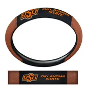 Fan Mats Oklahoma State Cowboys Football Grip Steering Wheel Cover 15" Diameter