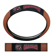 Fan Mats South Carolina Gamecocks Football Grip Steering Wheel Cover 15" Diameter