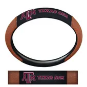 Fan Mats Texas A&M Aggies Football Grip Steering Wheel Cover 15" Diameter