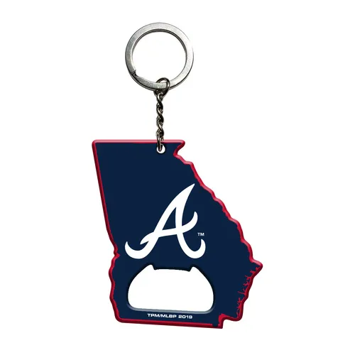 Fan Mats Atlanta Braves Keychain Bottle Opener