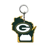 Fan Mats Green Bay Packers Keychain Bottle Opener